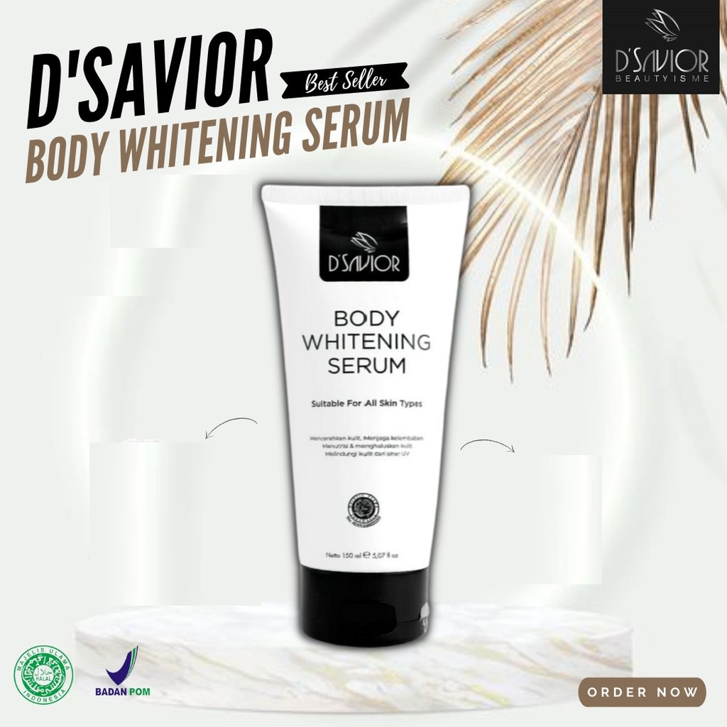 D 'Savior Body Whitening Serum Effective Dsavior Original Body | Shopee ...