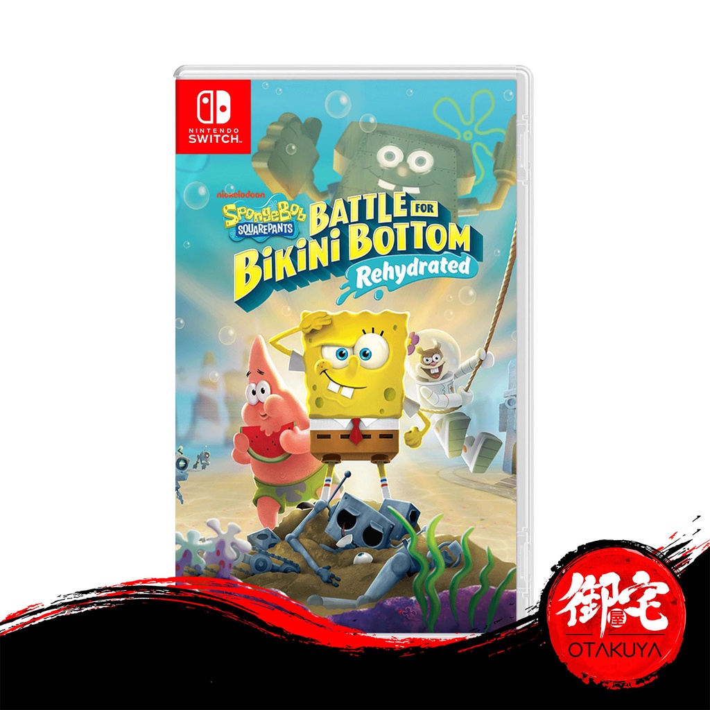 Spongebob squarepants battle for best sale bikini bottom rehydrated nintendo switch