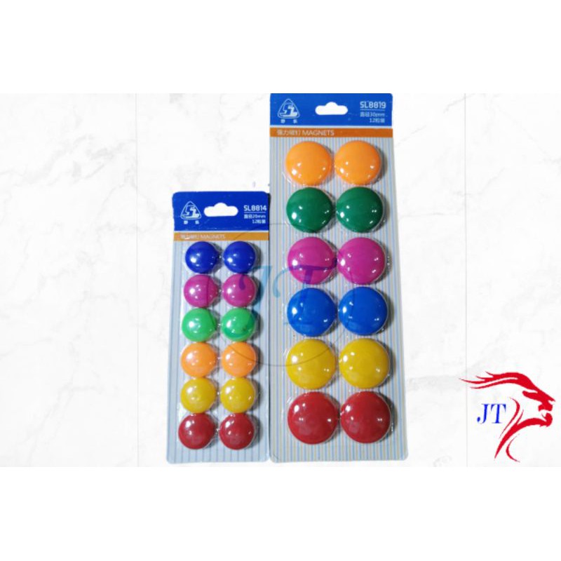 Whiteboard Colour Magnetic Button 20mm/30mm | Shopee Malaysia