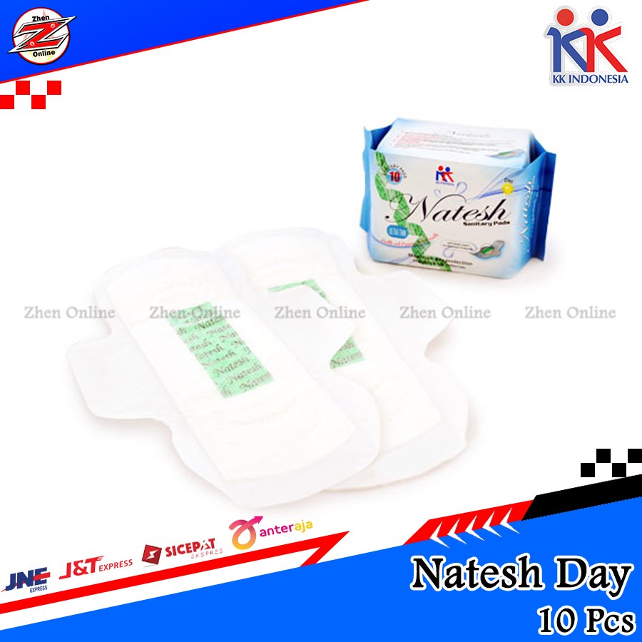 Natesh Day Use Sanitary Pad Herbal Sanitary Pad 1 pack Contains 10