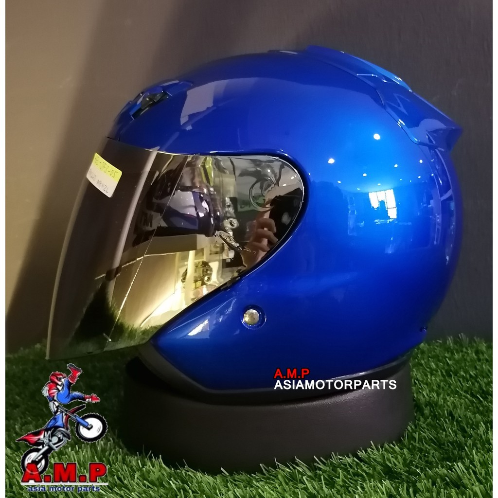 SHOEI J Force 3 BLUE *SIRIM CERTIFIED* Open Face Helmet Single