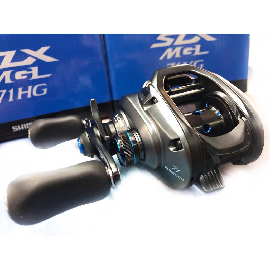 Shimano SLX MGL 71, 71HG and 71XG low profile baitcasting reel