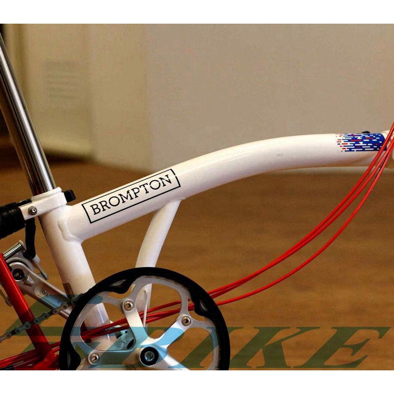 2 Colors for Brompton Frame Decal Sticker Logo | Shopee Malaysia