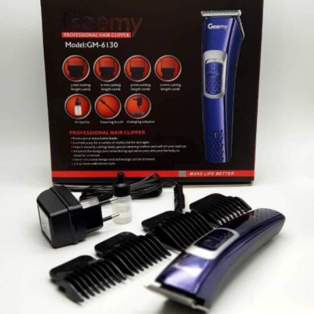 🔥Ready Stock🔥 Electric Trimmer Razor Rechargeable ProGemei GM-6130 Hair ...