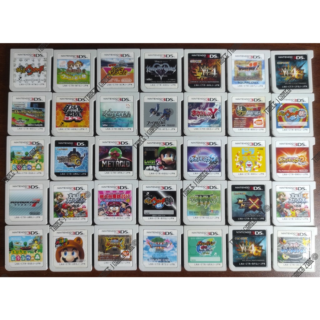 3DS Nintendo 3DS Japan Games Game Cart Only No Cases