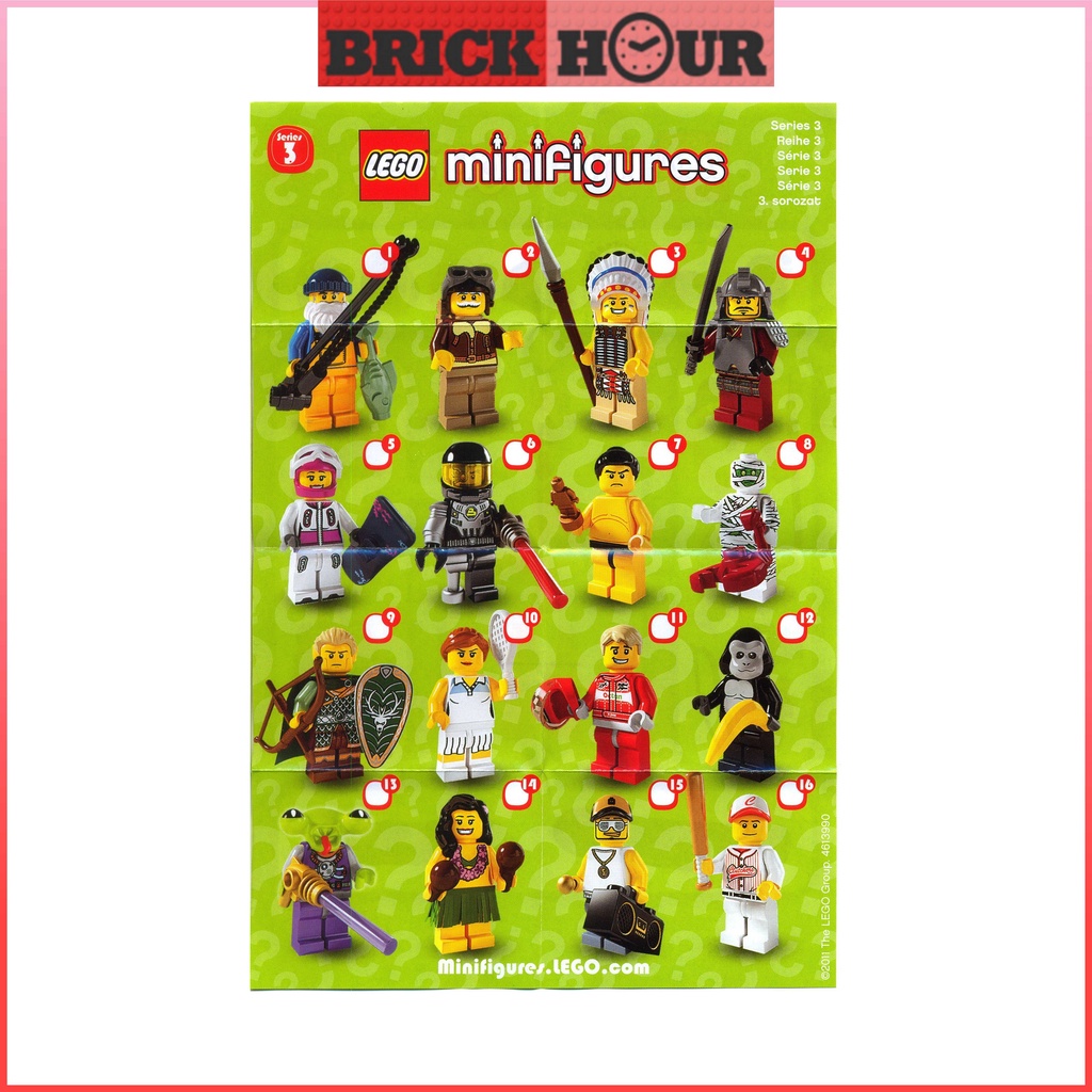 Lego minifigures best sale complete set