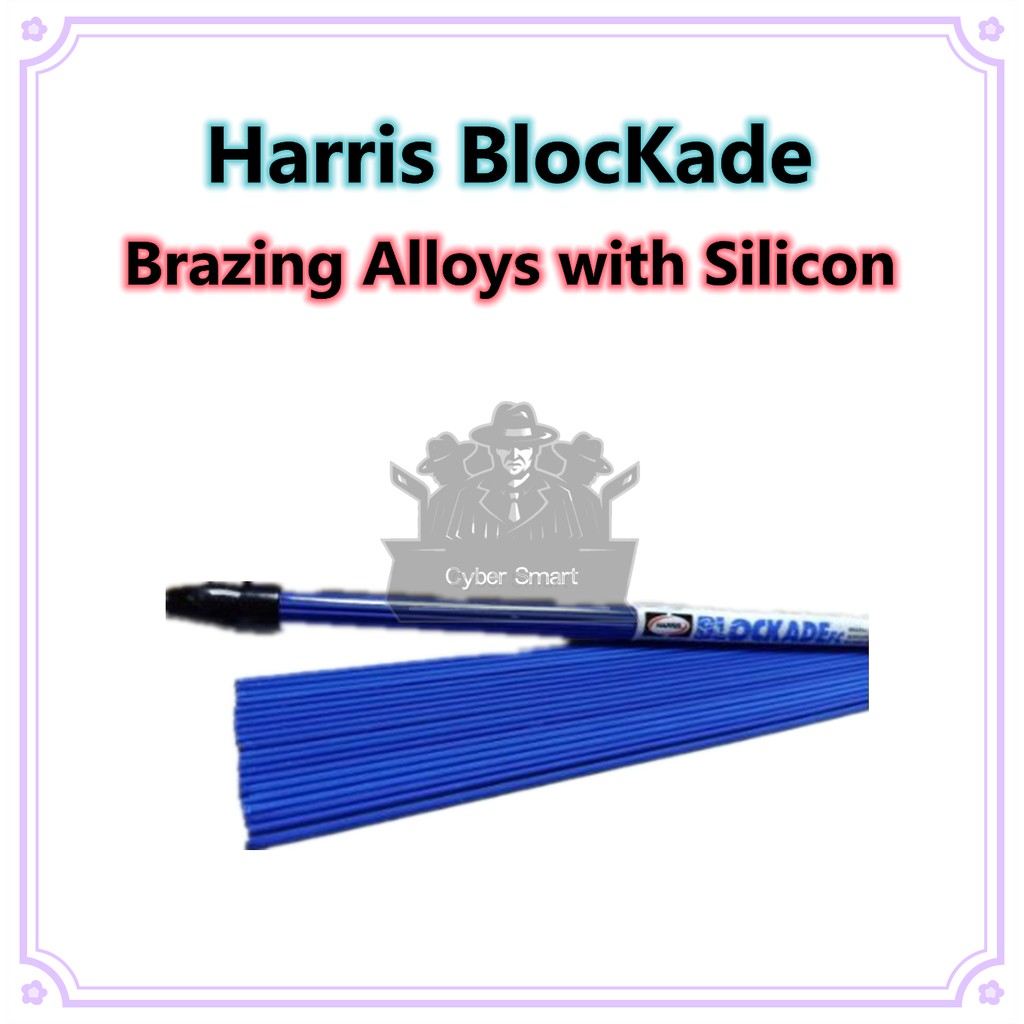 {20 Sticks} Harris BlocKade Brazing Alloys with Silicon for Copper