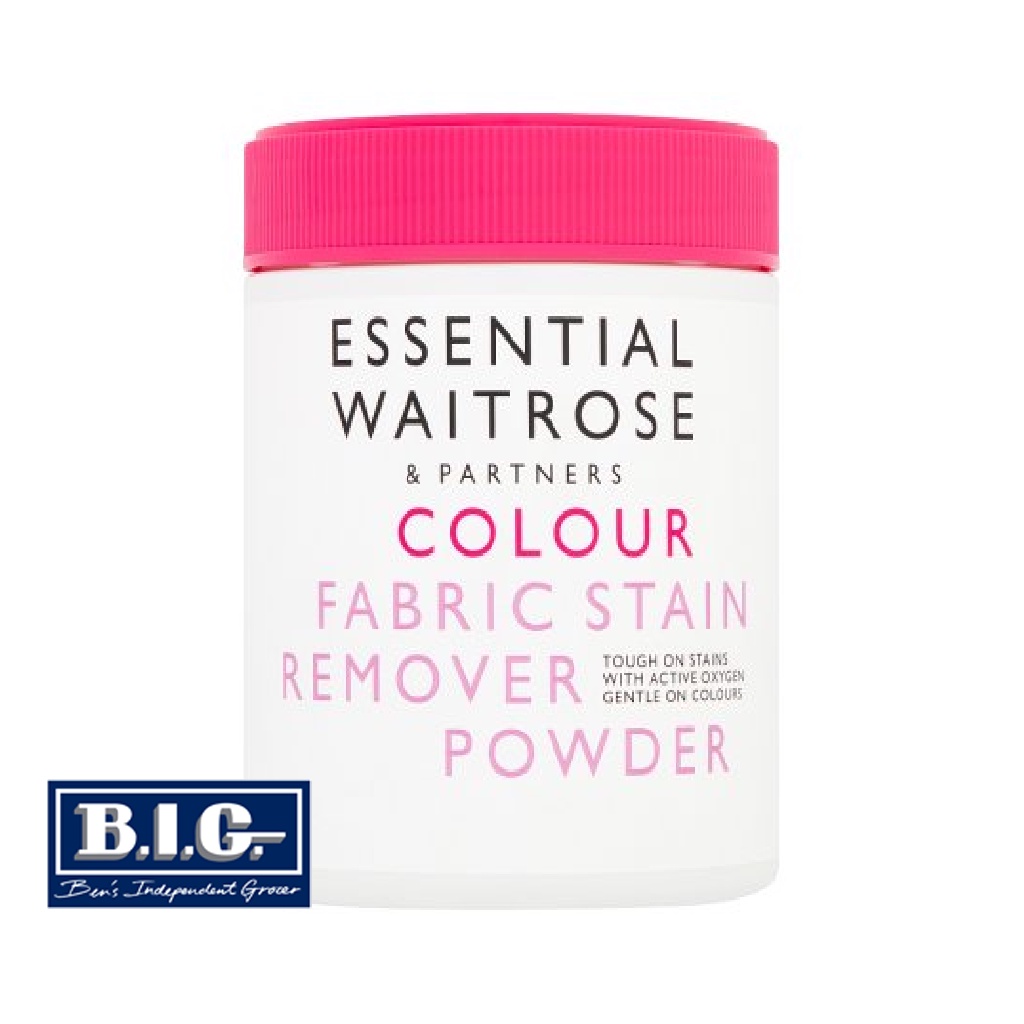 Waitrose Essential Stain Remover Powder Colours 500g Shopee Malaysia