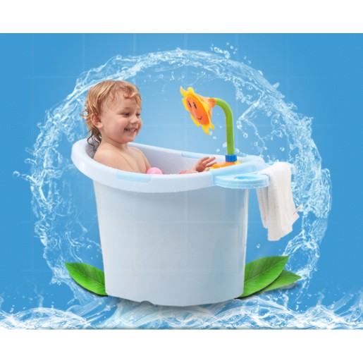 Children's bath tub large baby bathtub baby bathtub thickened can sit on the bath tub bath tub