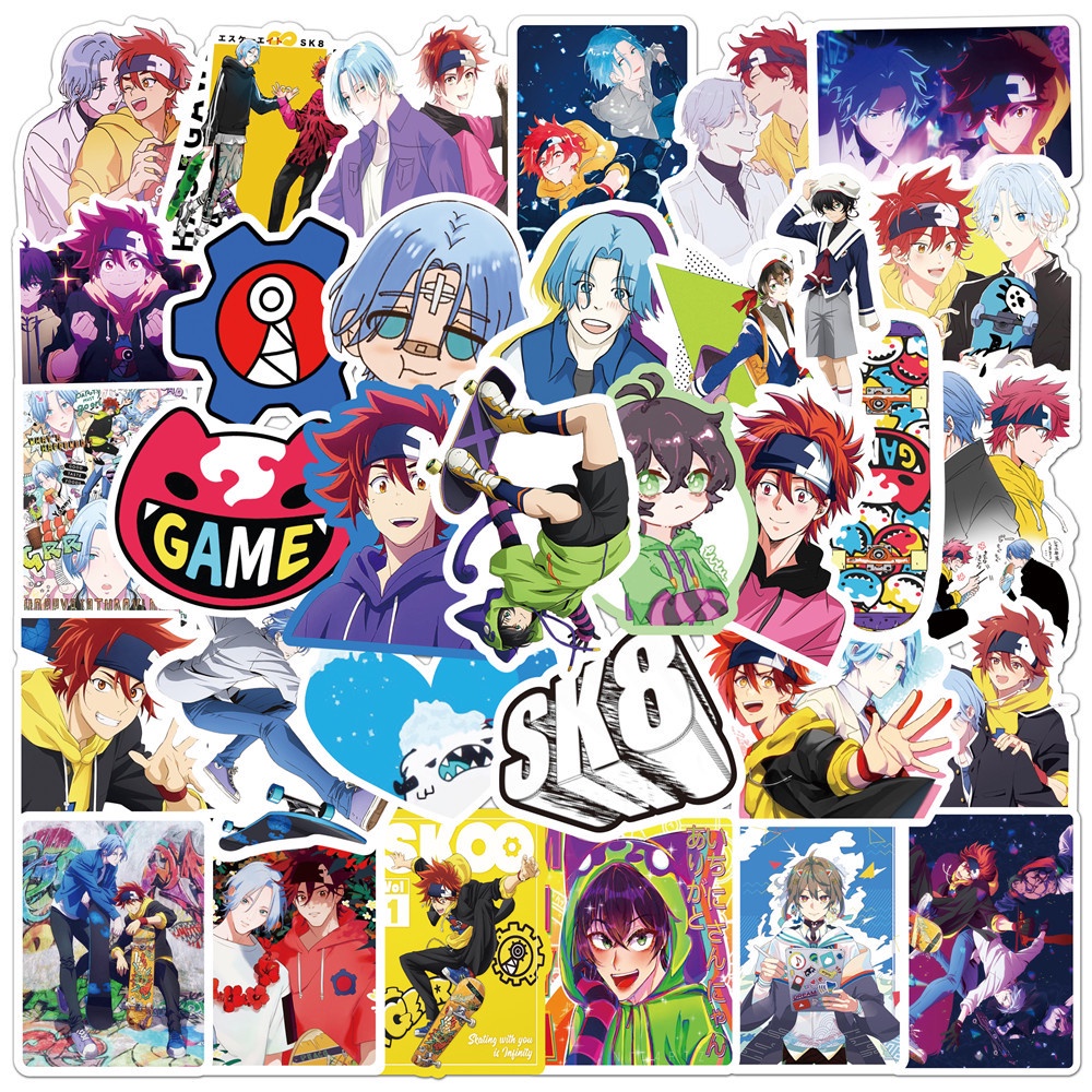New Style Anime Stickers 50 Styles, Tokyo Revengers/Inuyasha/Tokyo ...