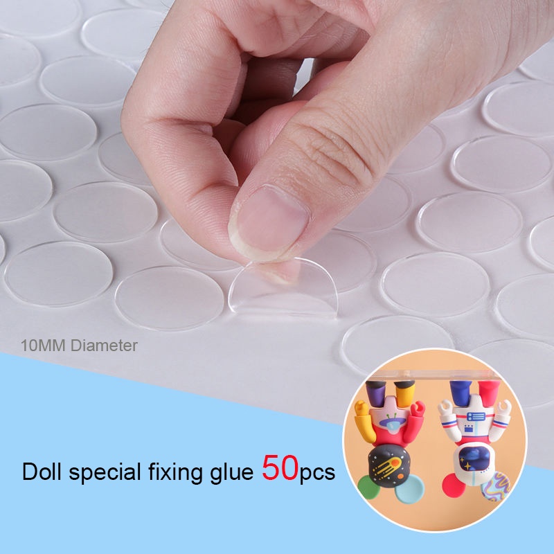 Double-Sided Adhesive Dots Acrylic 15mm Transparent Dots Tape