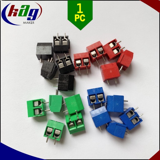 KF301-2P splice, screw type PCB spacing 5.08 terminal iron pin | Shopee ...
