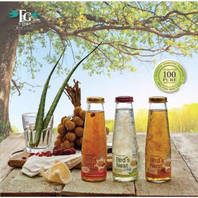 [Ready Stock] FG walet Bird's Nest Collagen Drink 250ml Shopee Malaysia