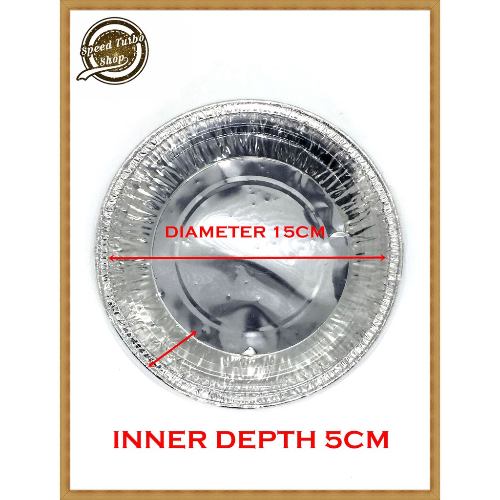 ALUMINIUM FOILS BAKING ROUND TRAY (10PCS/PACK) Shopee Malaysia