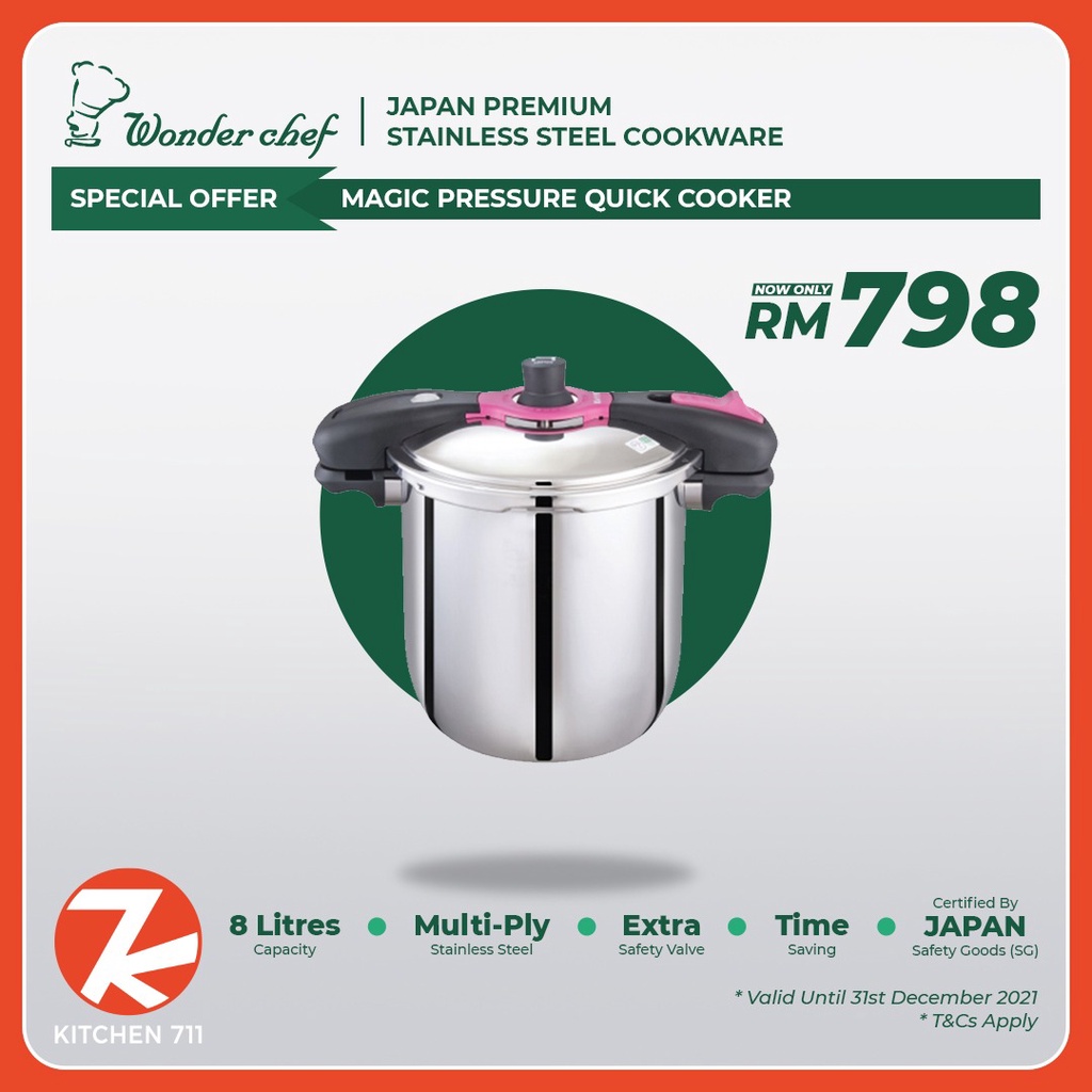 WONDER CHEF Magic Quick Cooker (8L) | Shopee Malaysia