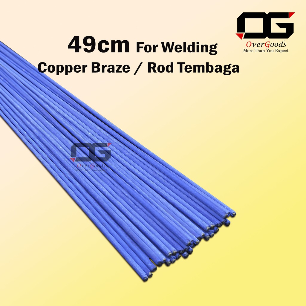 49CM Rod Electrode Harris Blockade Welding blue Rod Flux Fridge