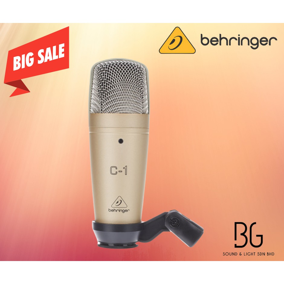 behringer c1 Studio Condenser Microphone Shopee Malaysia