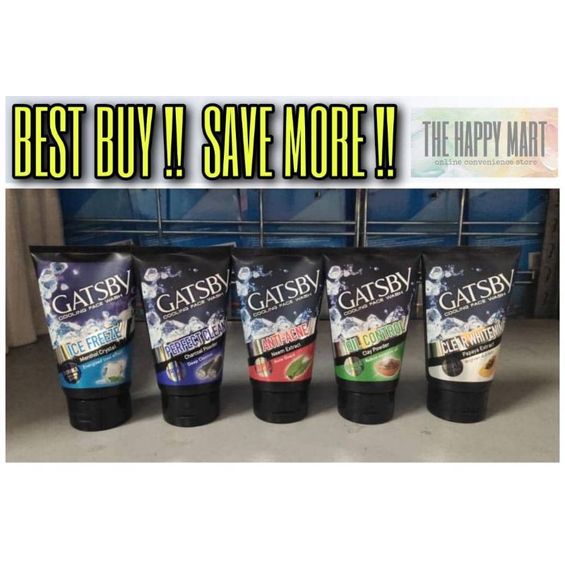 !! READY STOCK !! Gatsby Face Wash 100ml Shopee Malaysia