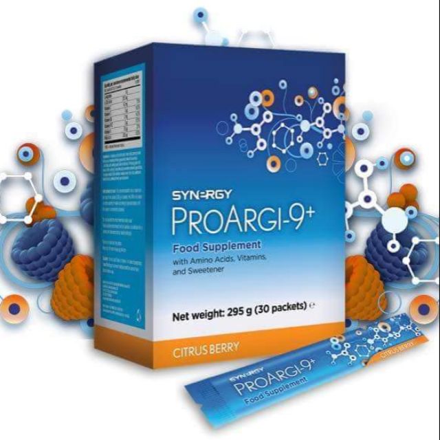 PROARGI 9 SYNERGY L arginine 1 box 30 single serve packets