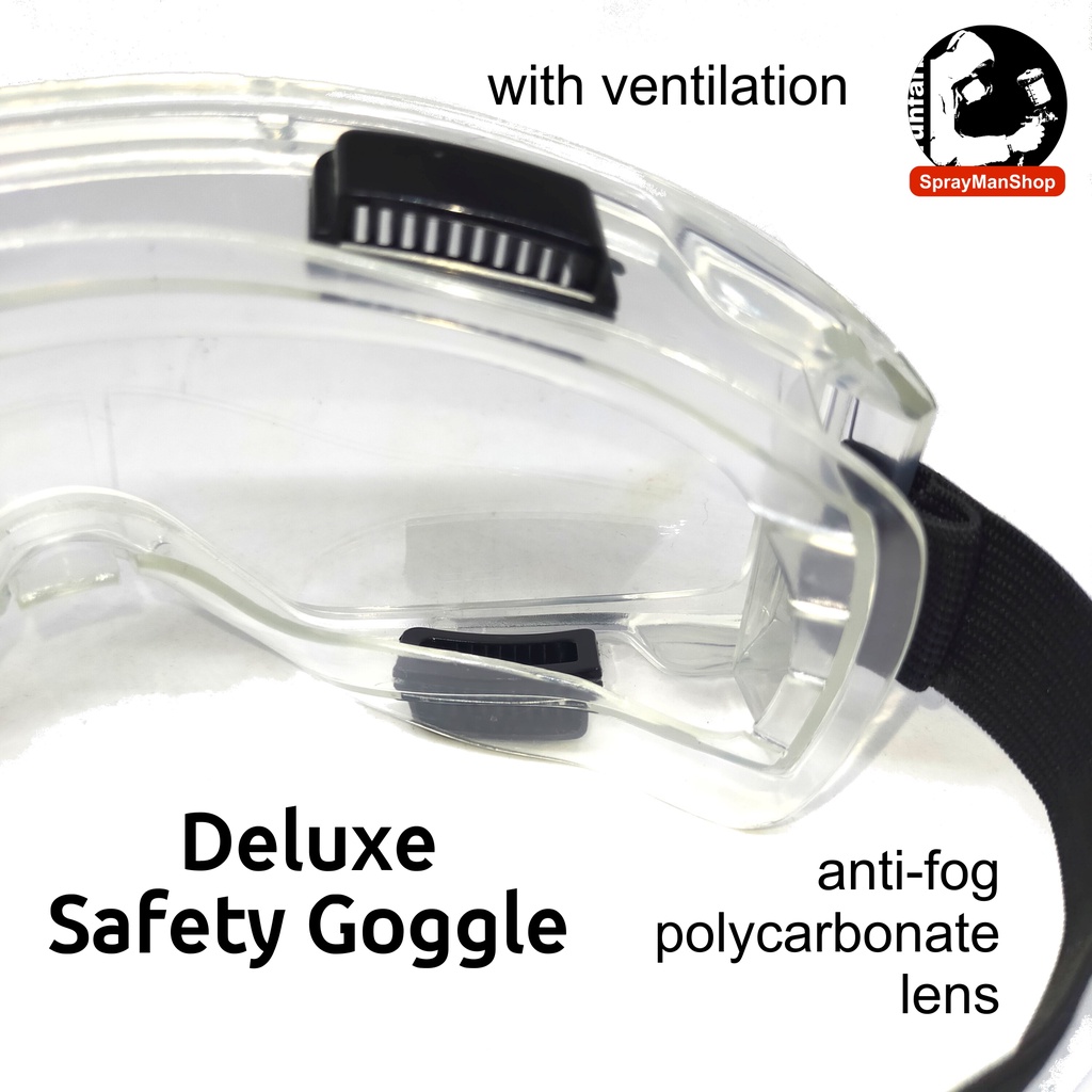 Deluxe Overspray Safety Goggle Spray Painting Industrial Safety Uses