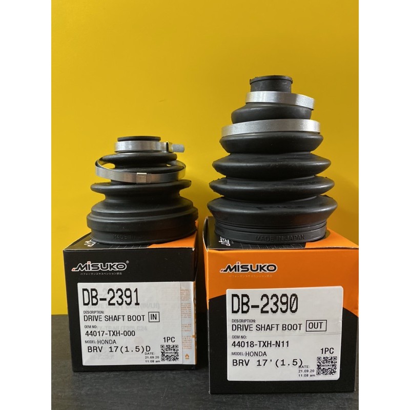 ** MISUKO JAPAN ** HONDA BRV DRIVE SHAFT BOOT (INNER & OUTER) Shopee Malaysia