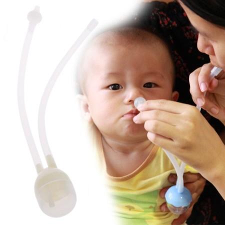 Parhdoas Nasal Aspirator Baby / Baby Nose Cleaner + Tweezer FREE