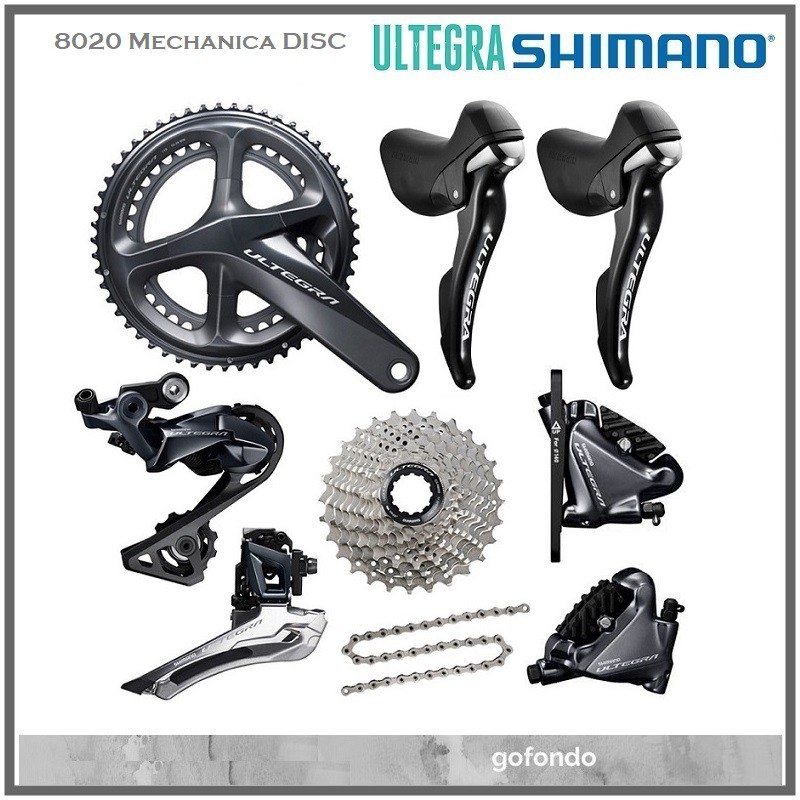 Ultegra mechanical disc deals groupset