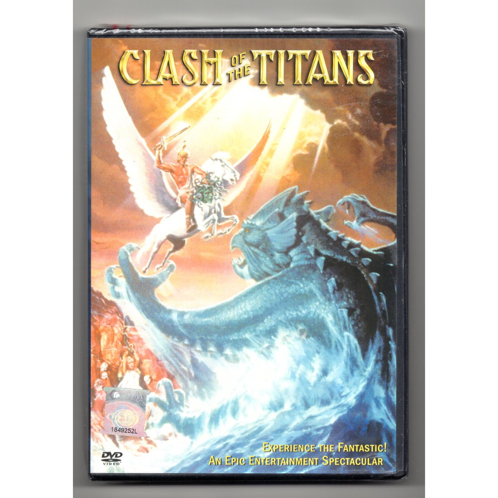 CLASH OF THE TITANS DVD ORIGINAL Shopee Malaysia