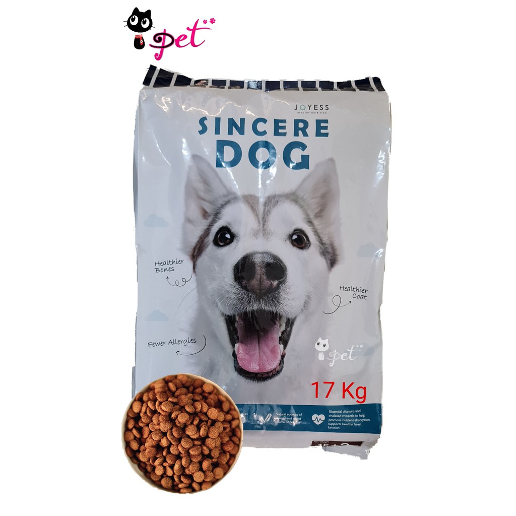 Sincere Dog Ocean Fish / Sensitive Skin Dog Food Allery (17kg) | Shopee ...