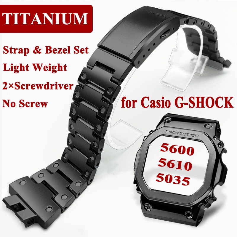 G shock 5600 discount titanium