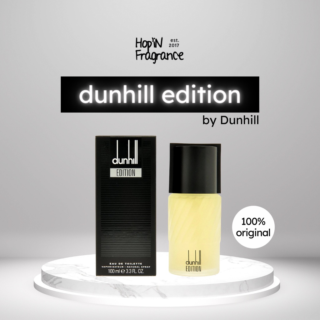 ORIGINAL Dunhill Edition 100ml EDT Perfume Shopee Malaysia