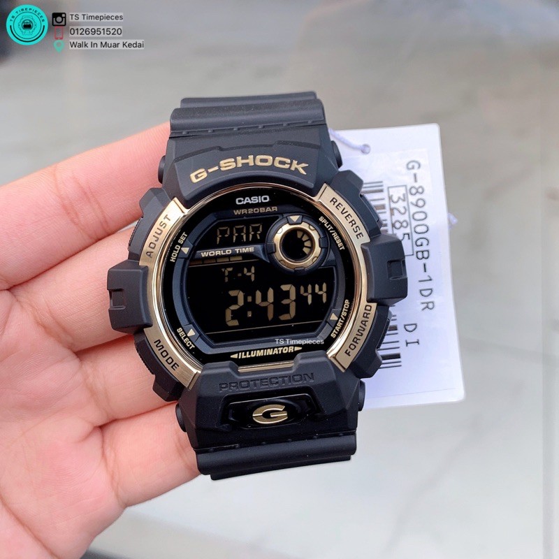 G SHOCK G-8900GB-1 / G-8900GB / G-8900 / GR-8900A-1 / GR-8900A