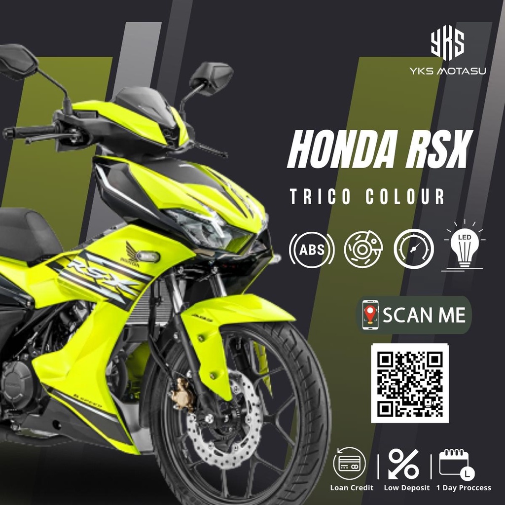 HONDA RSX 150 LEMON GREEN (CASH) | Shopee Malaysia