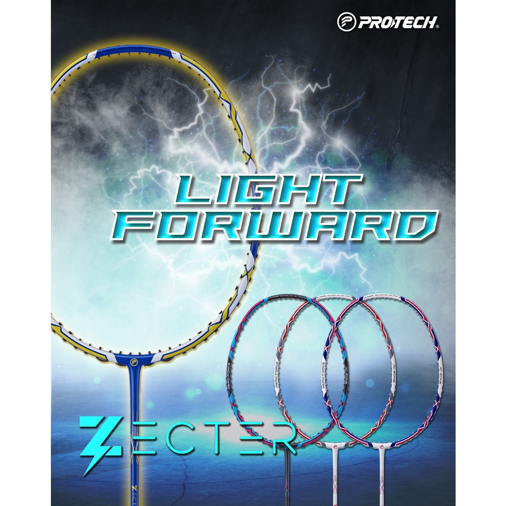 Protech Zecter Series【No String】(Original) Badminton Racket(1pcs ...