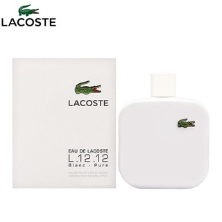 Original Lacoste Eau De L.12.12 Blanc Pure EDT EDP 100ml White