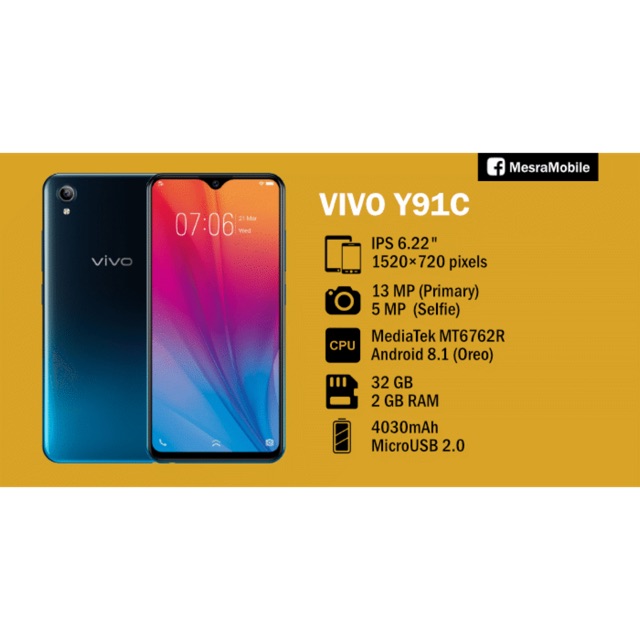 Vivo Y91c original from vivo store | Shopee Malaysia