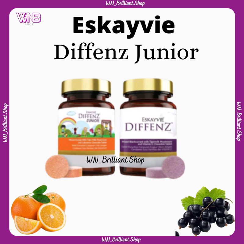 READY STOCK Eskayvie Diffenz/Diffenz Junior Original 100% Hq/Vitamin ...