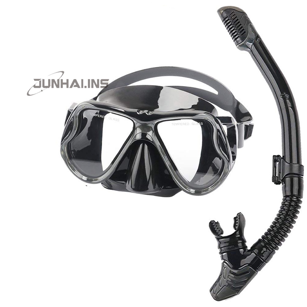 COD NEW Positive Anti fog Snorkel Mask Set 150 600 Degrees Myopia Diving Goggles Full Dry Diving Set Snorkeling Mask