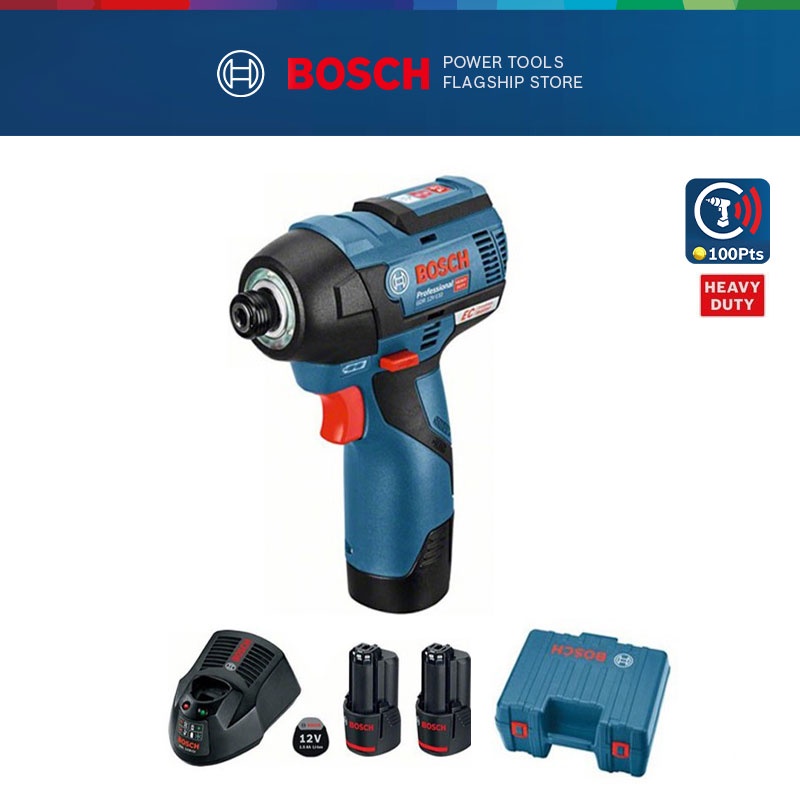 BOSCH GDR 12V EC Cordless Brushless Impact Driver Kit HD