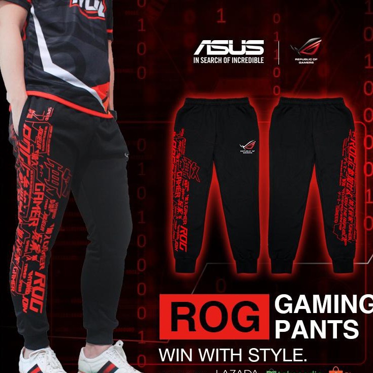 Asus ROG GAMING Pants Republic of Gamers | Shopee Malaysia