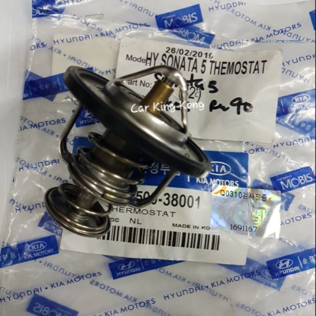 Thermostat Hyundai Sonata 5 2550038001 100 Made in Korea 1pc Shopee