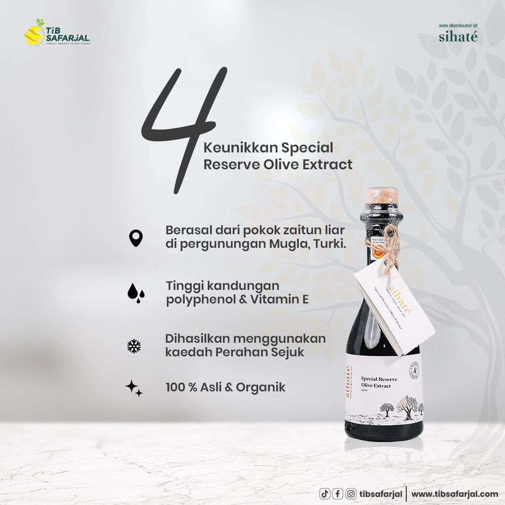Sihate Special Reserve Olive Extract Ultra Premium Extra Virgin Olive ...