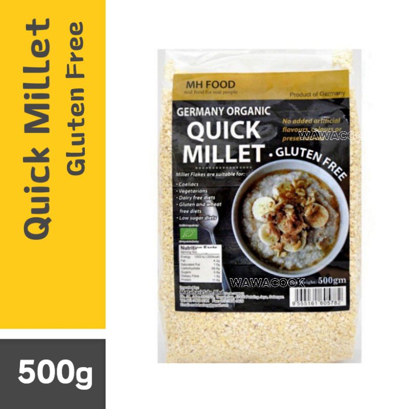 MH FOOD Germany Organic Quick Millet | Gluten Free | Shopee Malaysia