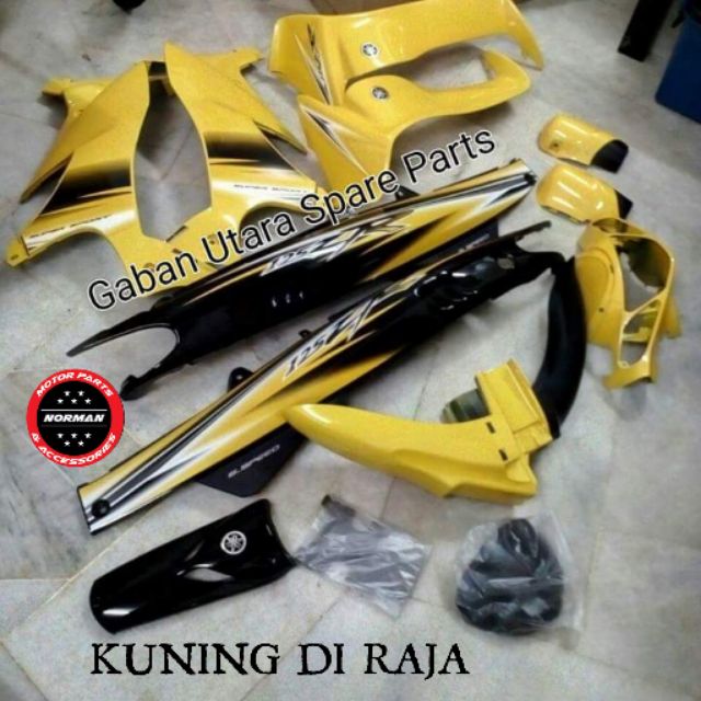 COVERSET 125zr Kuning Di Raja | Shopee Malaysia