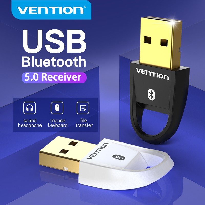 Vention Wireless Bluetooth Adapter 5.0 Bluetooth Transmitter USB Dongle ...
