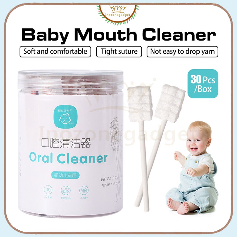 Baby Tongue Cleaner Baby Oral Cleaner Oral Wipes Baby Cotton Swab Mouth