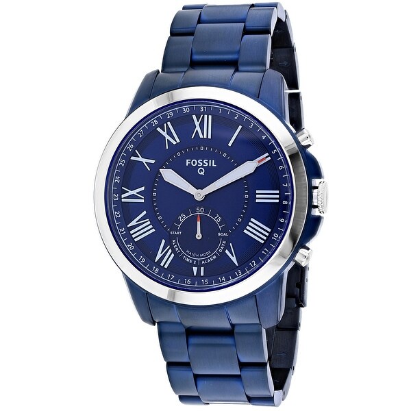 Fossil smartwatch hotsell navy blue