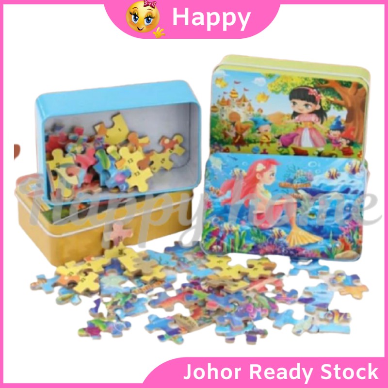 60pcs puzzle / children kids wooden puzzle / cartoon puzzle / jigsaw ...