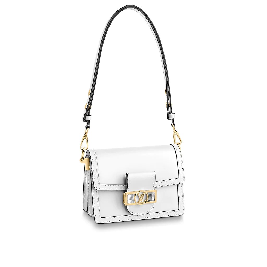 Louis Vuitton Mini Epi Dauphine - White Shoulder Bags, Handbags