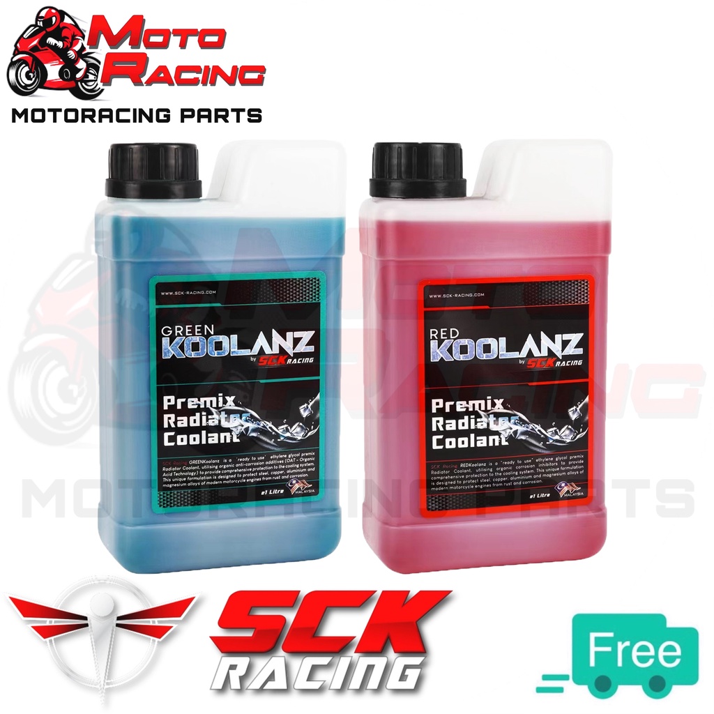 CARDINALS RACING HIJAU / MERAH PREMIX RADIATOR COOLANT 1LITER WATER ...